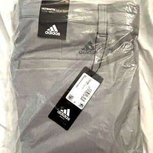 ADIDAS Men's Ultimate 365 Golf Shorts, Pinstripe, Size 38-NWT